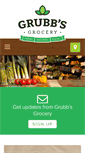 Mobile Screenshot of grubbsgrocery.com